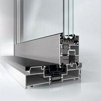 Aluminum sliding system ASS 70.HIdoorwall-mountedhome