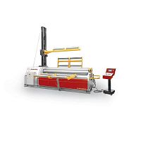 4-roller plate bending machine 4V HMR serieshydraulicwith mobile control panel