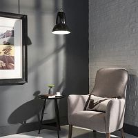 Pendant lamp ORIGINAL 1227aluminumchromed metalbrass