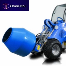 Hydraulic concrete mixer C890131for skid steer loadersstand-alonecompact