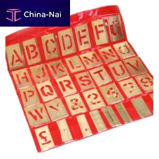 Marking stencil plate STN