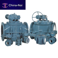 Conical plug valve PECwith handwheelfor sludgeweld