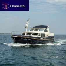 Cruising motor yacht 500 AC Variotop®with enclosed flybridge3-cabinsteel