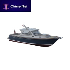 Inboard express cruiser HOOD 35 LMtwin-enginehard-top1-cabin