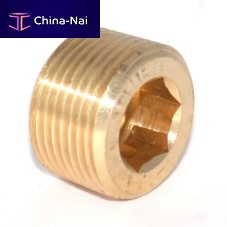 Conical plug 1101threadedbrass