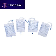 Urinary drainage set graduatedwith anti-reflux valve