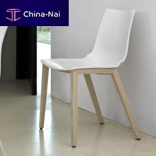 Contemporary chair PAOLAindoorpolymersteel base