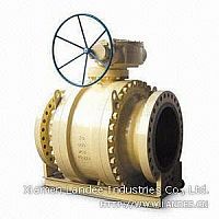 Floating ball valve LD 004L2-BVCS1with handwheelfor controlfor chemicals