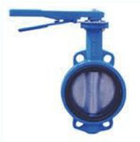 Butterfly valve leverfor waterflange