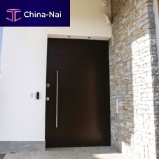 Entry door Pivo�twoodenpivotingcontemporary