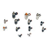 Pneumatic flow regulator MRF seriesfor compressed aircompactminiature