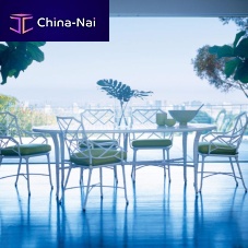 Traditional chair CALCUTTAindoorfabriccast aluminum base