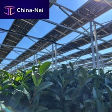 Greenhouse PV mounting system for landscape installationaluminium