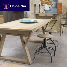 Contemporary stool MANUFACTURE SJOURmetal basewith footrest