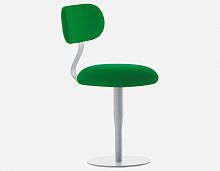 Contemporary chair ATLAS / 753indoorfabricsteel base