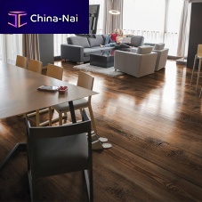 Engineered parquet floor SUN WOOD DESIGN PARKETT - SALOON 06solidoakherringbone