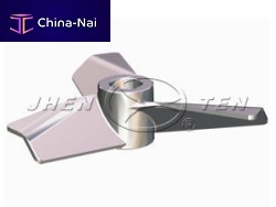 3-blade impeller for agitators