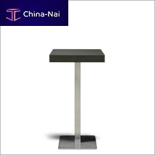 Contemporary high bar table TAV 60woodenmetalsquare