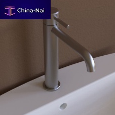 Washbasin mixer tap ST3055ACCcountertopstainless steelbrushed stainless steel