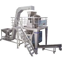 Weight bagging machine verticalautomaticfor the food industry