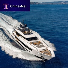 Cruising super-yacht 140'raised pilothouse5-cabinplaning hull
