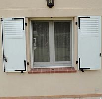 Swing shutter jalousiealuminumthermo-laquered
