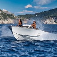 Hydro-jet center console boat MB19 Jet Levriero5-person