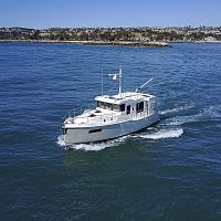 Inboard express cruiser 41twin-engineflybridge2-cabin