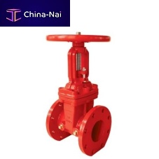 Gate valve with handwheelpressure-controlflange