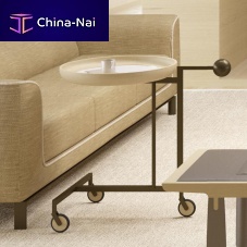 Metal trolley NERA solid woodnatural oaksucupira
