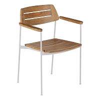 Original design dining chair Layout outdoorteakstainless steel base