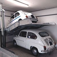 Inclined parking platform SLANThydraulic