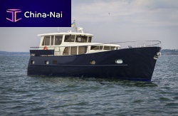 Inboard express cruiser 50 Explorerdisplacement hullsteel3-cabin