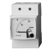 Analog voltmeter BM-V SeriesDIN railDC