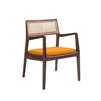 Contemporary chair RISOM C140indoorsolid woodupholstered