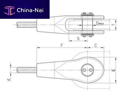 Tensile structure connector TTF