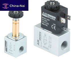 Direct-operated solenoid valve VD3-wayNCNO