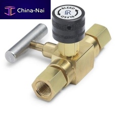 Double block-and-bleed valve QTHA-BLB0 series manualisolationpressure-control