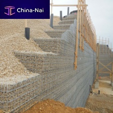 Galvanised steel wire mesh VIST-Asoil reinforcingfor retaining wallssquare mesh