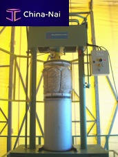 Hydraulic press compressioncolumn typehand-operated