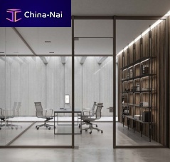 Fixed partition slidingglasscommercial