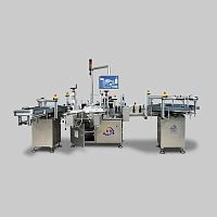 Wrap-around labeling machine VRM-DSfully-automaticfor bottlescan