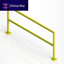 Metal railing with barsindoorfor stair