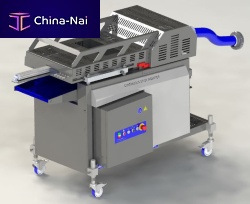 Meat skewer machine for cheeseautomaticcontinuous