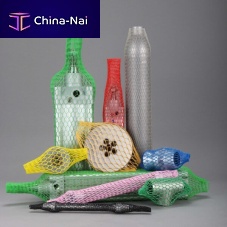 Metal part tubular protective netting
