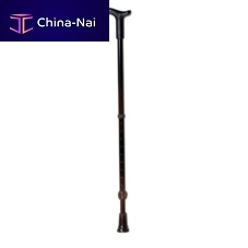 T-handle walking stick REBOTEC SIMPLEX height-adjustableanti-slip