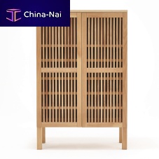 Contemporary shoe rack BOBwoodenwith hinged doorcustom
