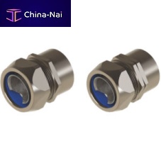 Hydraulic fitting LSRDPD 00threadedDINnickel-plated brass