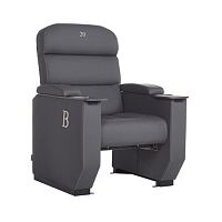 Fabric cinema seating ARES SOFT EASYhome cinemagraymotorized