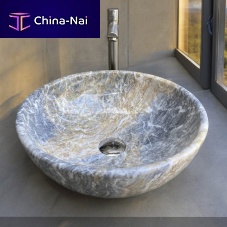 Countertop washbasin VINCImarblehandmadewithout hole